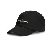 Cappellino Graphic Branded Twill Uomo Black HW4630 464/BLACK FRED PERRY 
