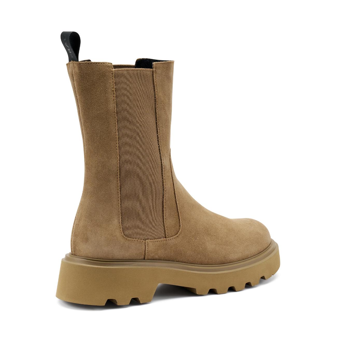 Stivaletti Chelsea In Camoscio Donna Honey 85C5 HONEY FRAU 