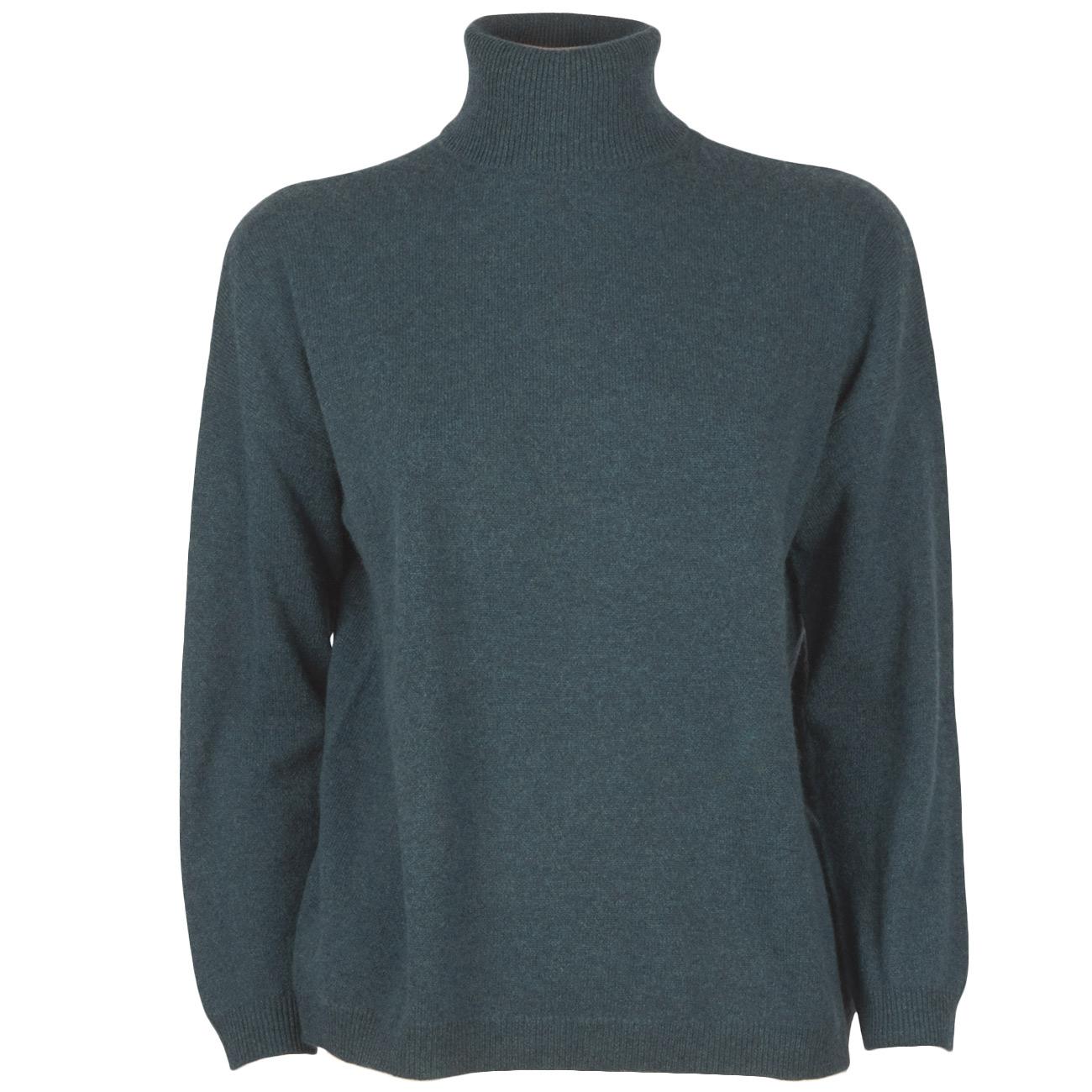 Dolcevita Ambrosia ACF202389C HEATHER TEAL ABSOLUT CASHMERE 