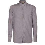 Camicia Rigata Uomo Bianco Blu AD0N61 RE4/B.CO/BLU TINTORIA MATTEI 954 