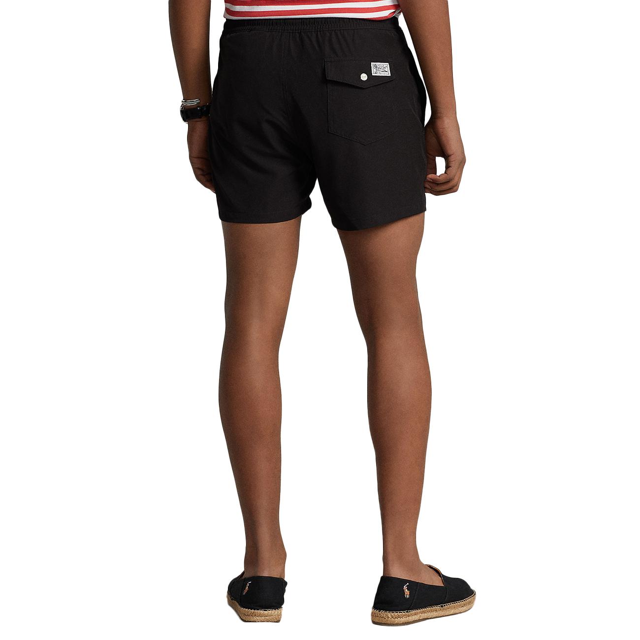 Boxer Da Bagno Traveller Mid Trunk 710907255 002 POLO BLACK POLO RALPH LAUREN 