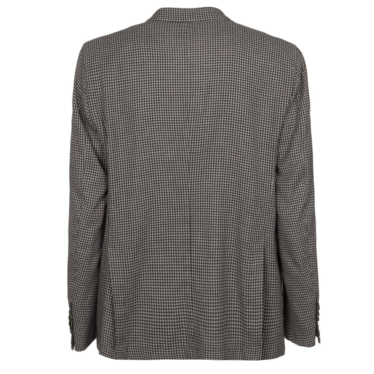 GIACCA U. 2. BOTT. T. TOPPA PIED DE POULE SANTANIELLO SANTANIELLO/TDS2791 04BIANCO.BLU SANTANIELLO 