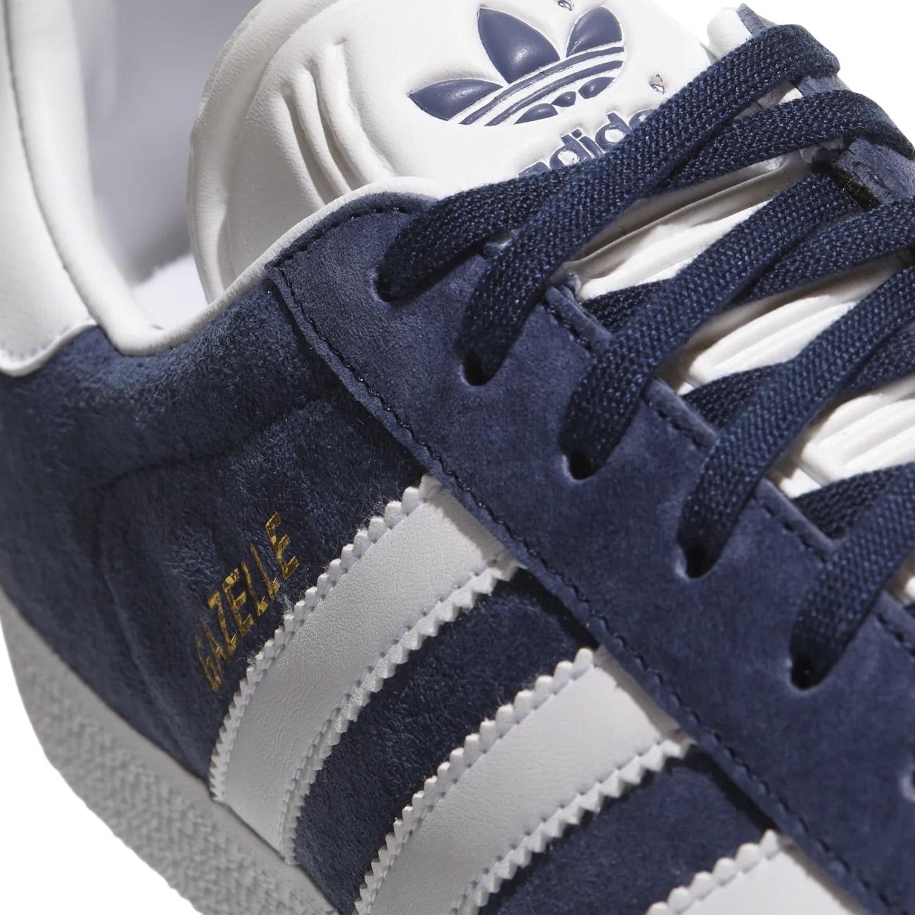 Sneakers Gazelle Unisex Navy White Gold BB5478 CONAVY/WHITE/GOLDMT ADIDAS 