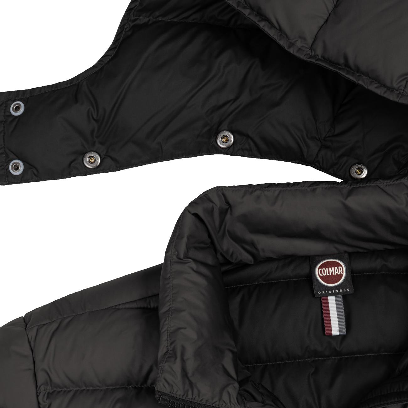 Piumino Sportivo Con Cappuccio Staccabile Uomo Vulcan Nero 1250R/9WY 475 VULCAN COLMAR ORIGINALS 