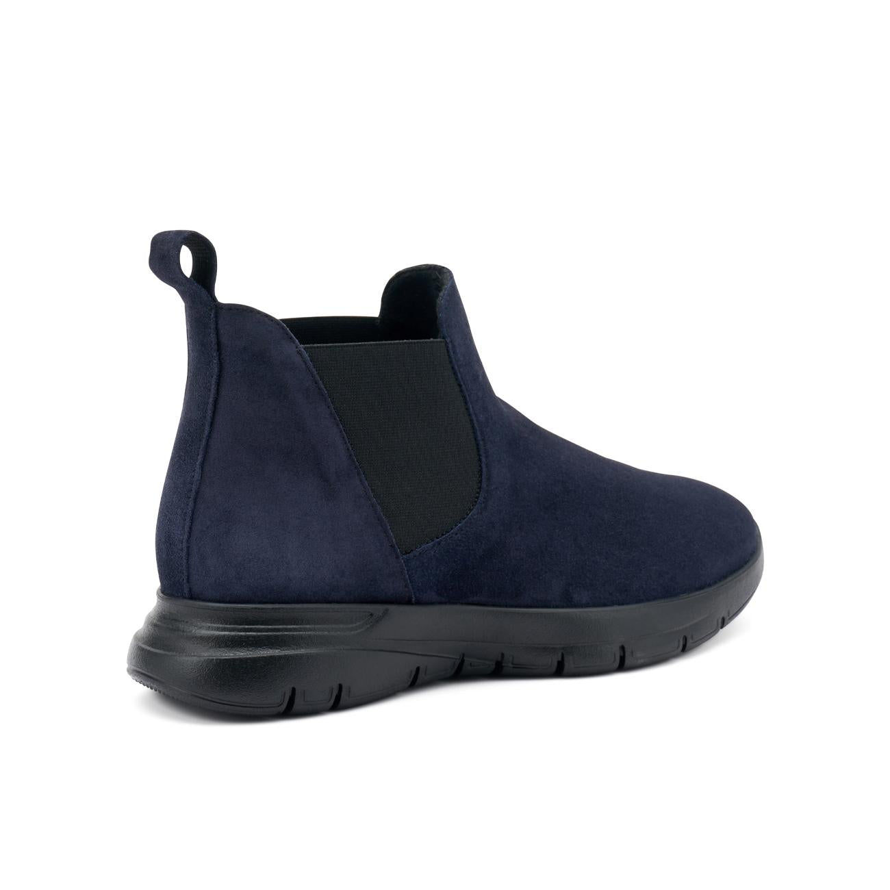 Beatles Sporty In Camoscio Donna Blu 43C4 BLU FRAU 