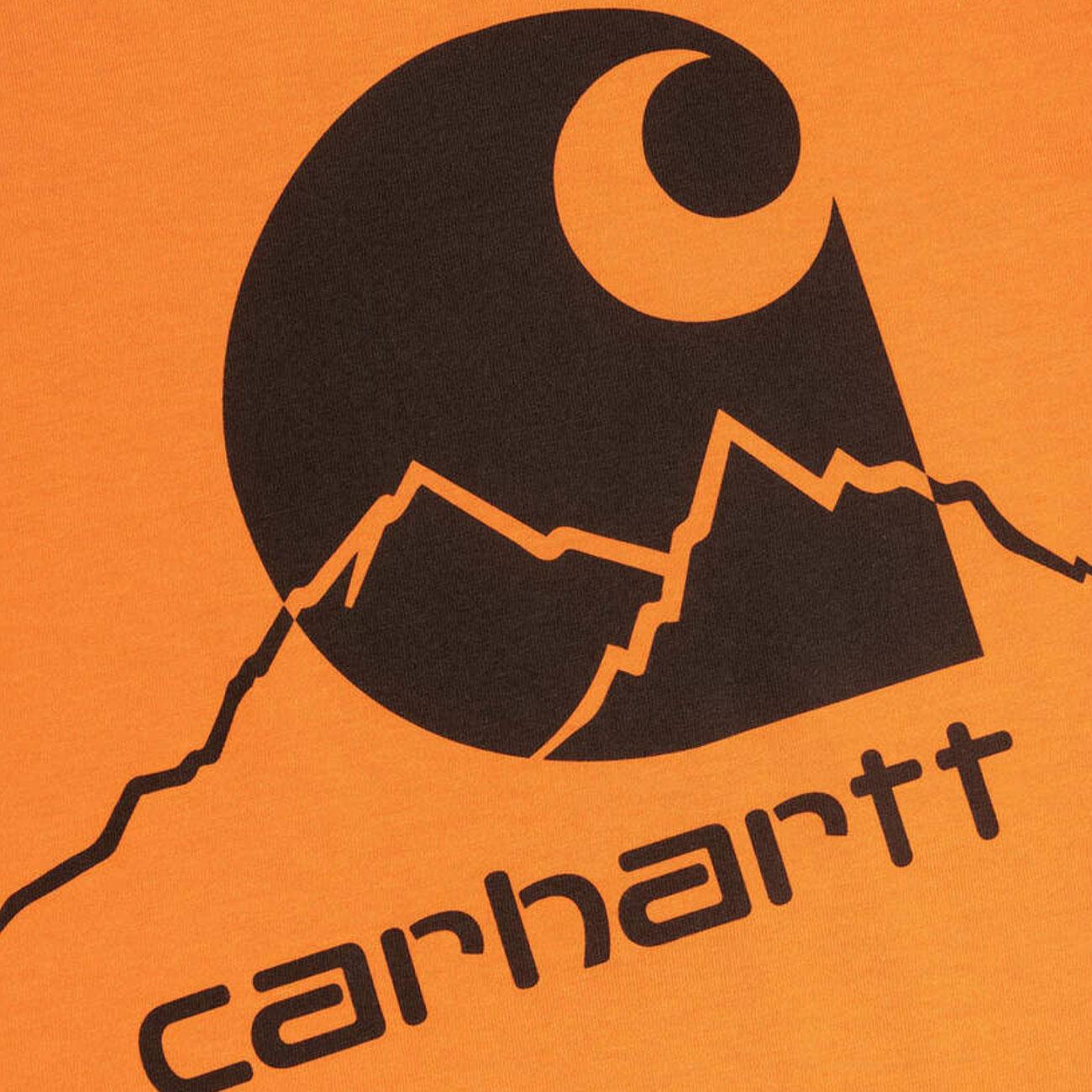 T-Shirt Outdoor Uomo Arancione Nero CAR/I027751/03 08O90ARAN/NR CARHARTT 