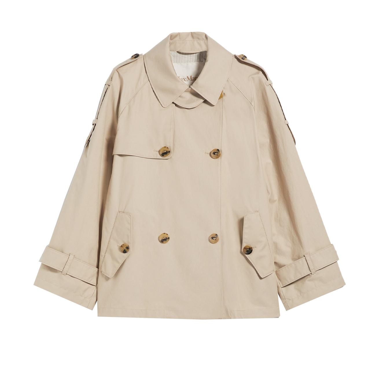 Trench Dtrench In Cotone Donna Rich Beige DTRENCH 2419021064600 013 RICH BEIGE MAX MARA S 
