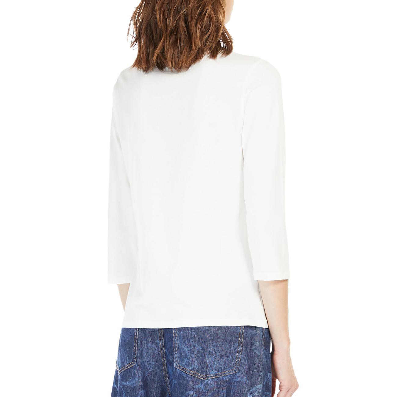 T-Shirt Multia Donna Off White MULTIA 2415971031600 008 OFF WHITE MAX MARA WEEKEND 