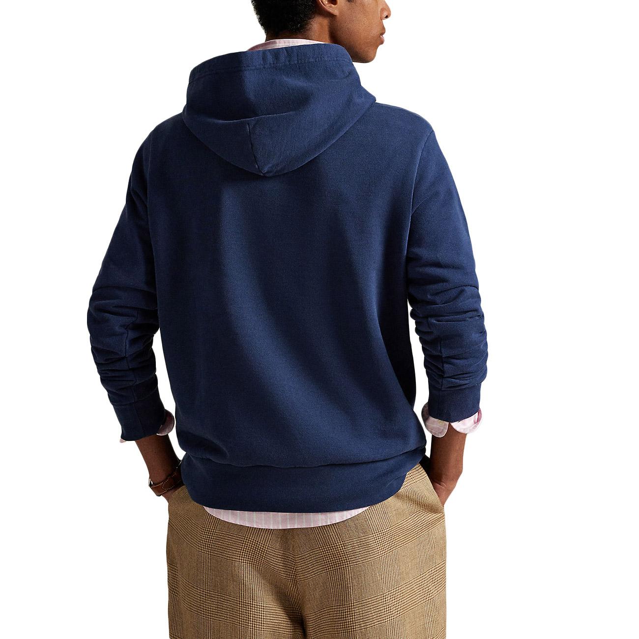 Felpa Con Cappuccio 710916690 018 CRUISE NAVY POLO RALPH LAUREN 