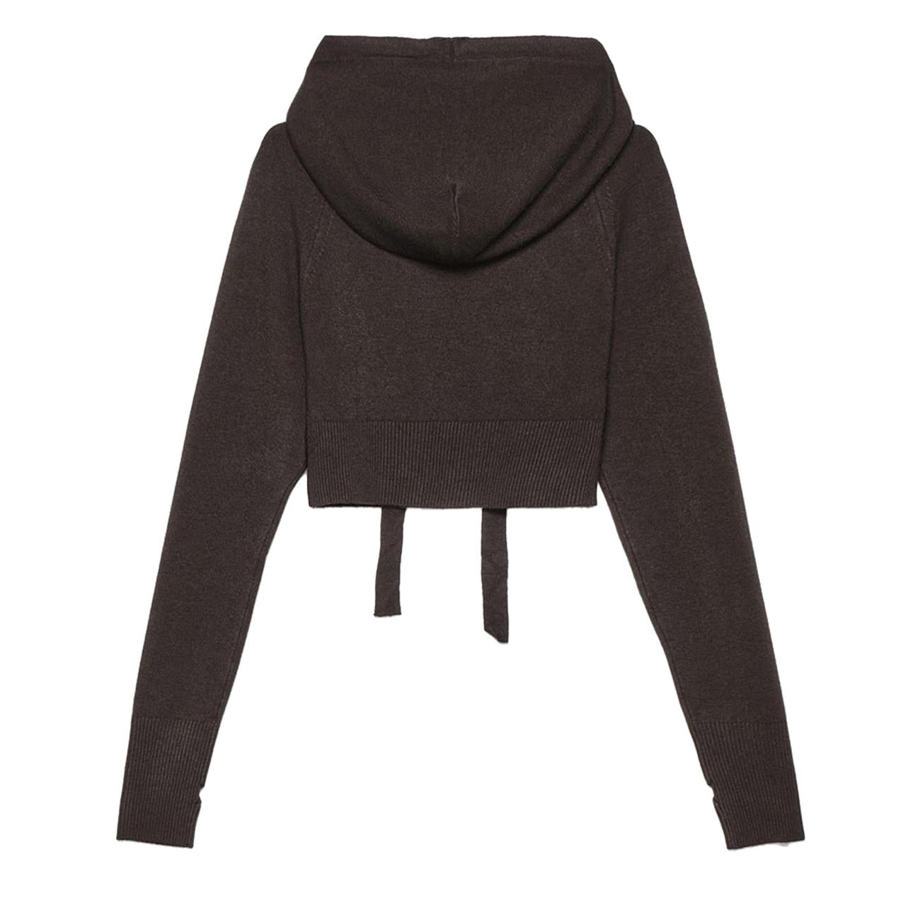 Felpa Crop Donna Moro HNW1053 V7 MORO HINNOMINATE 