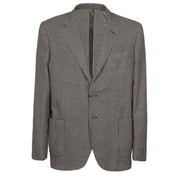 GIACCA U. 2. BOTT. T. TOPPA PIED DE POULE SANTANIELLO SANTANIELLO/TDS2791 04BIANCO.BLU SANTANIELLO 