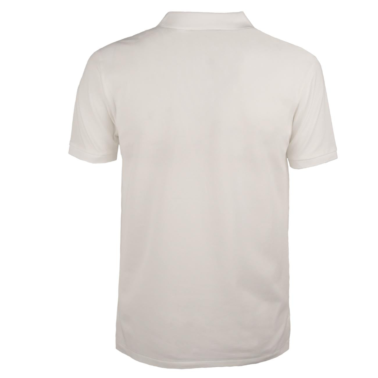 POLO U.MM SLIM COT. PIQUET STR 3BOTT. RALPH LAUREN 710541705 008 WHITE POLO RALPH LAUREN 