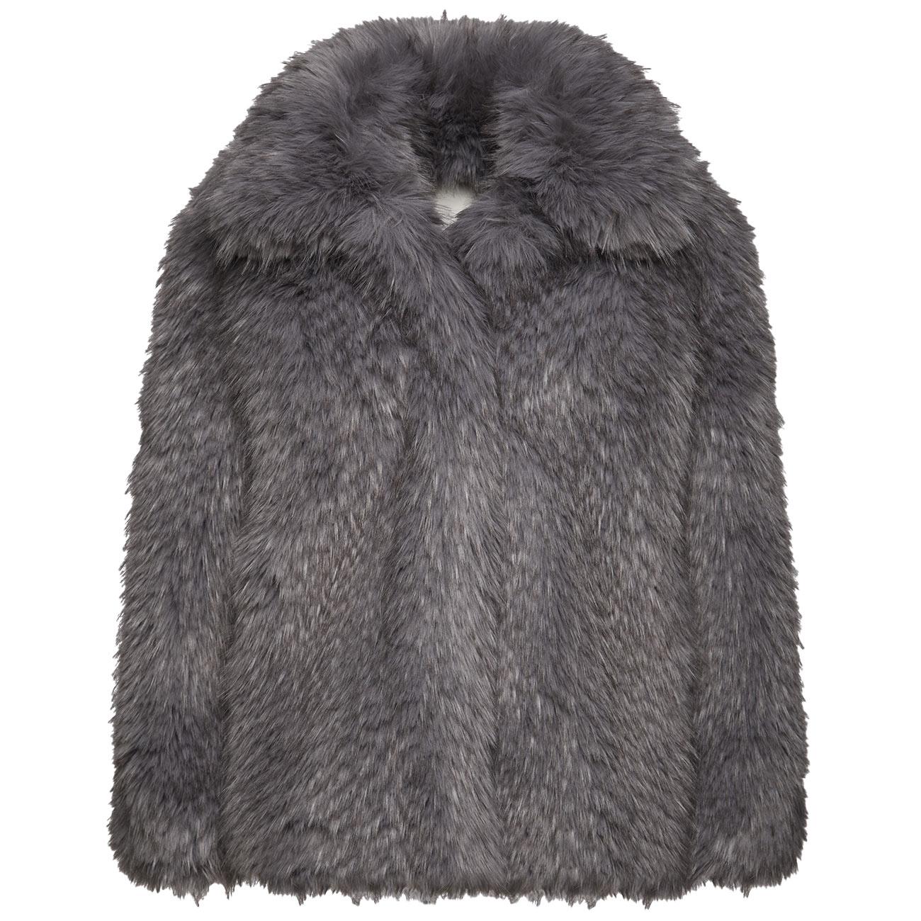 Pelliccia Bomber W303CLEOFE651W737 988 GRAFITE SKILLS MILANO 