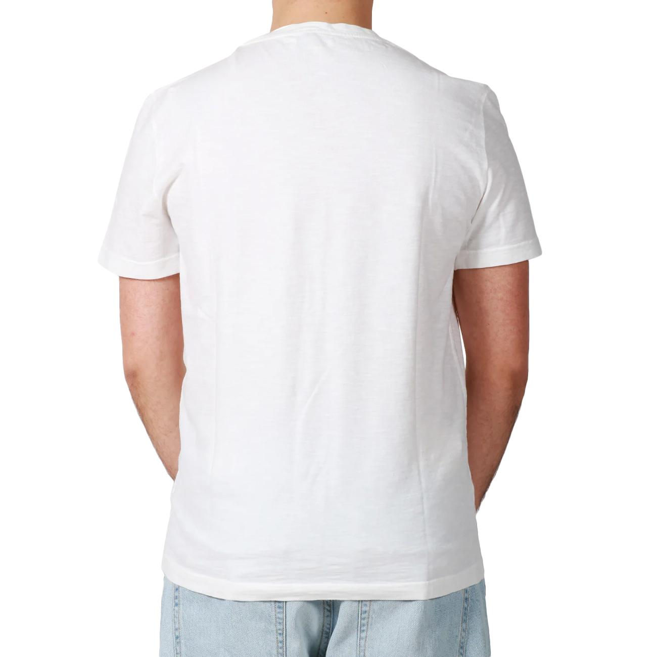 T-Shirt In Jersey Fiammato US198JF0195U 000 BIANCO DONDUP 
