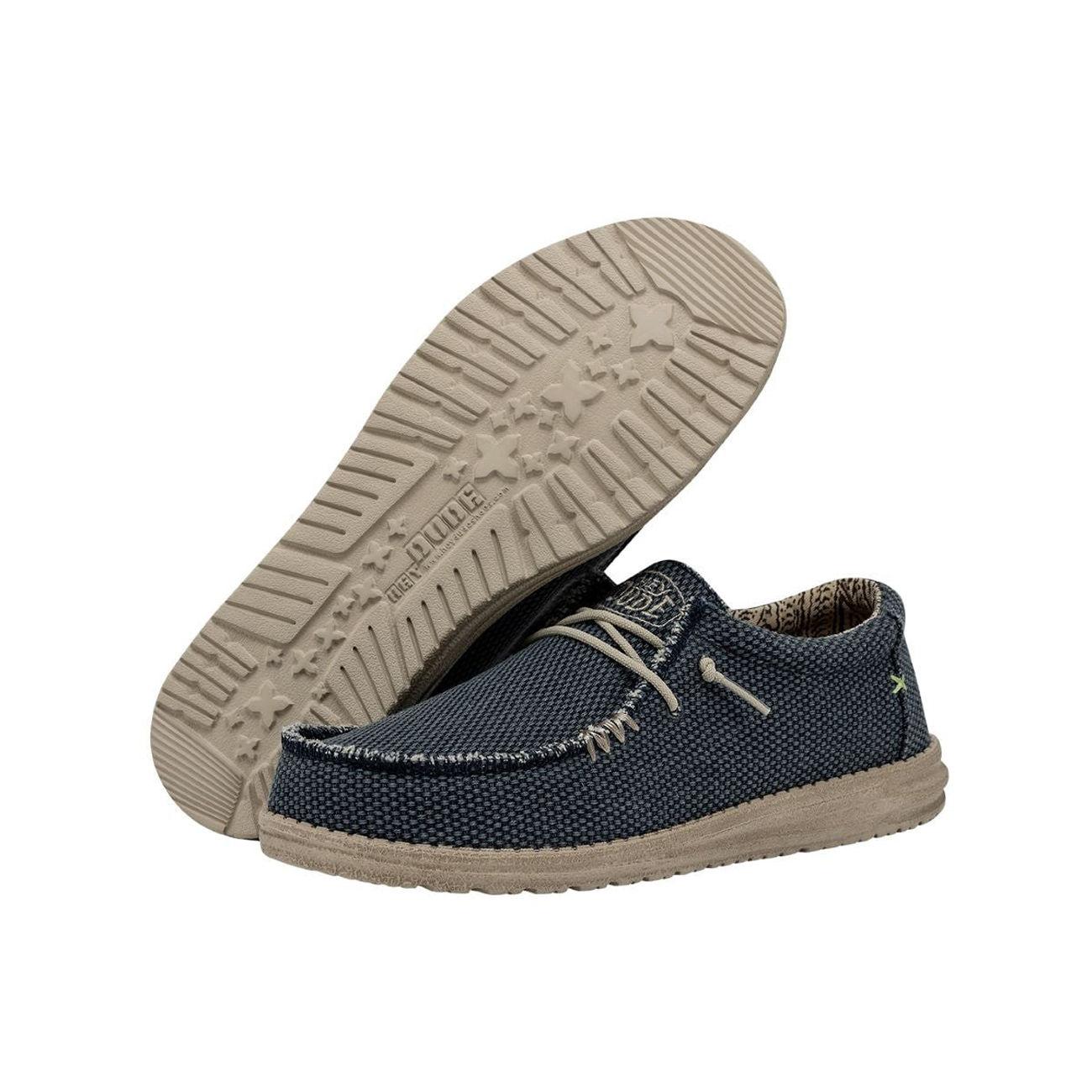 MOCASSINO U. WALLY BRAIDEN HEYDUDE HD.40003 4NM/BLUE NIGHT HEY DUDE 