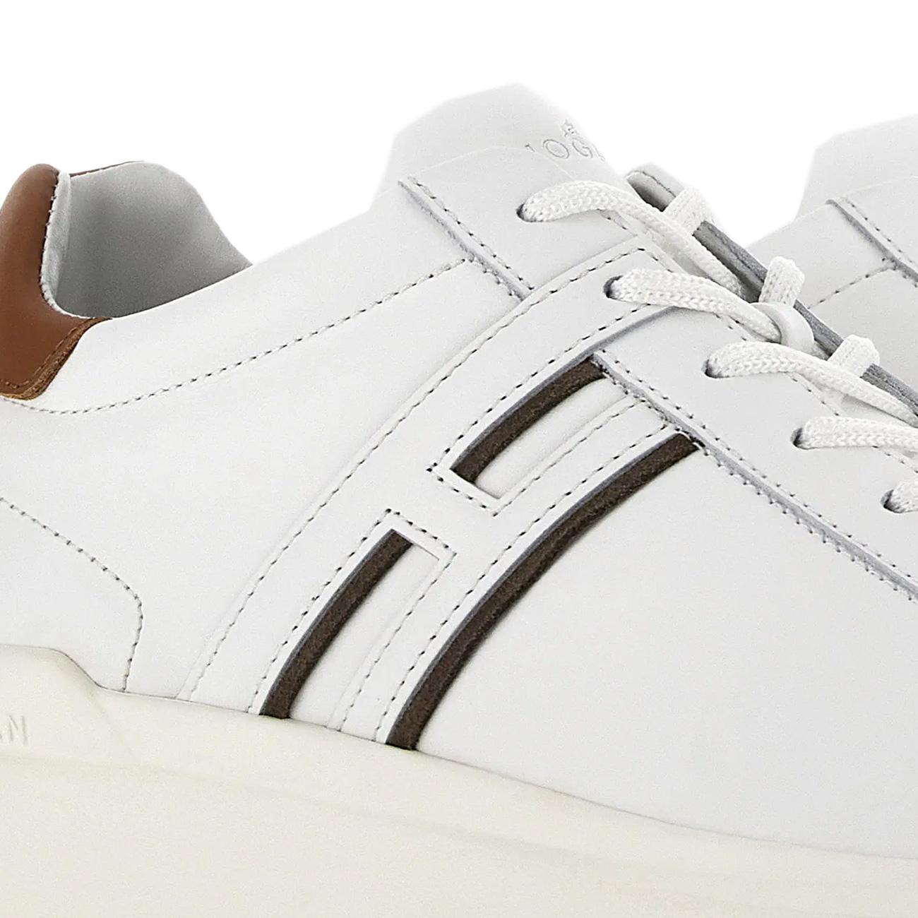 Sneakers H580 Uomo Bianco HXM5800DV42N64386J BIANCO HOGAN 