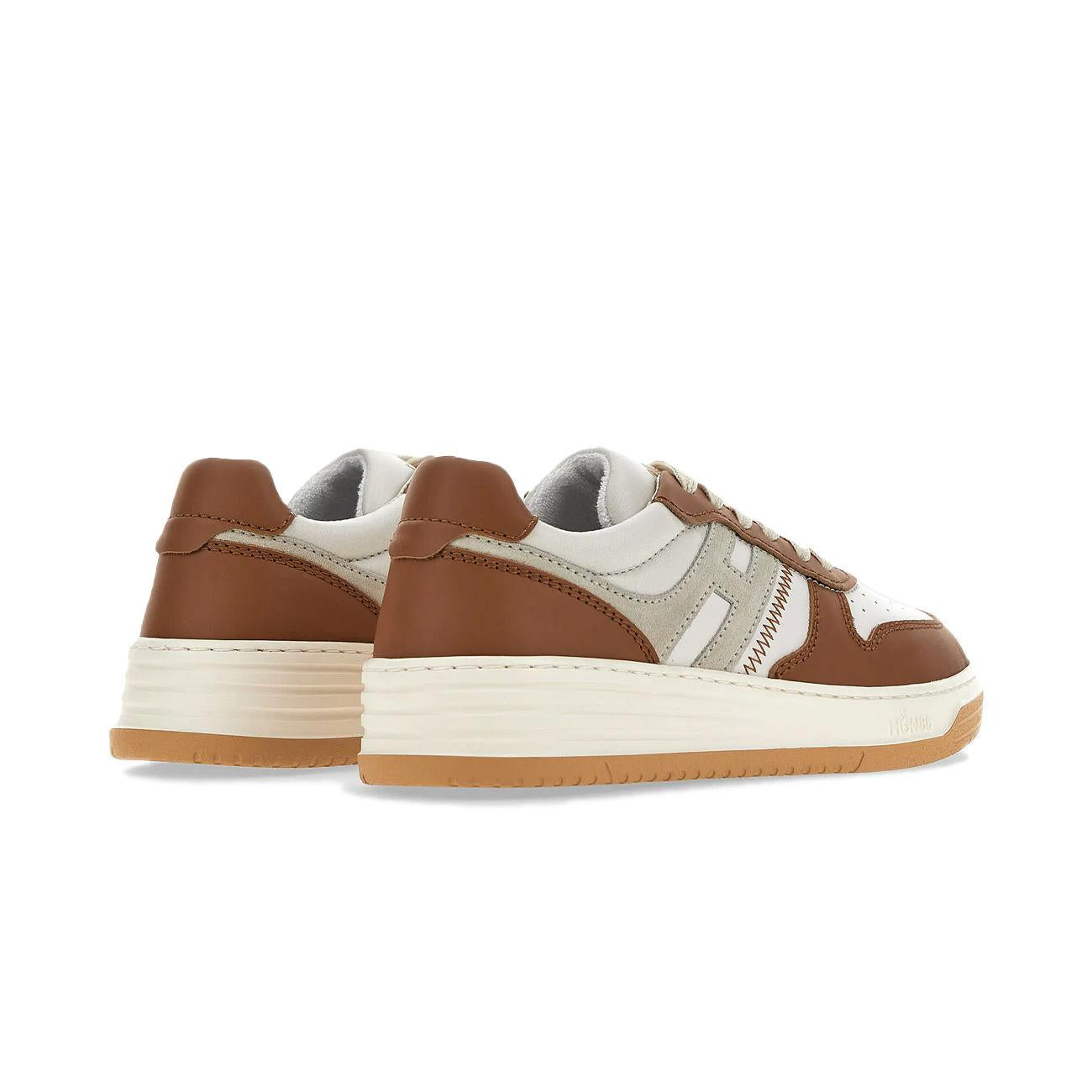 Sneakers H630 Donna Bianco Grigio Marrone HXW6300EU50OIS641J BIANCO/GRIGIO/MARRONE HOGAN 