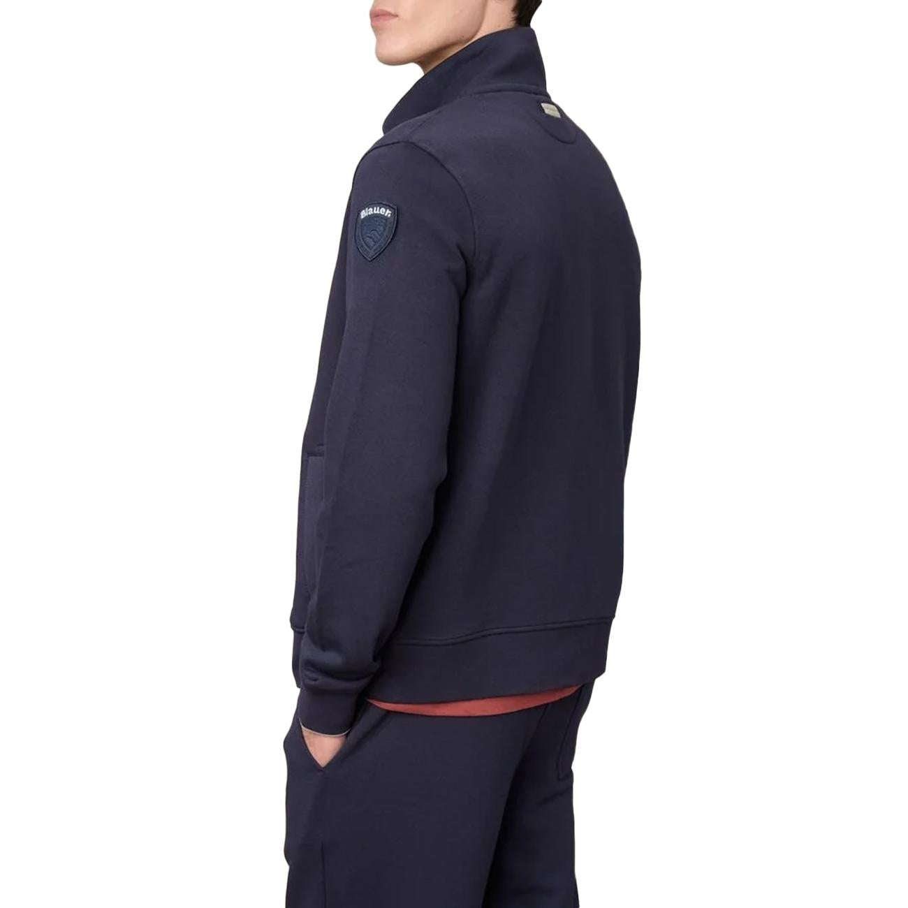 Felpa Classica City New 26SBLUF01239-006804 888 BLU BLAUER 