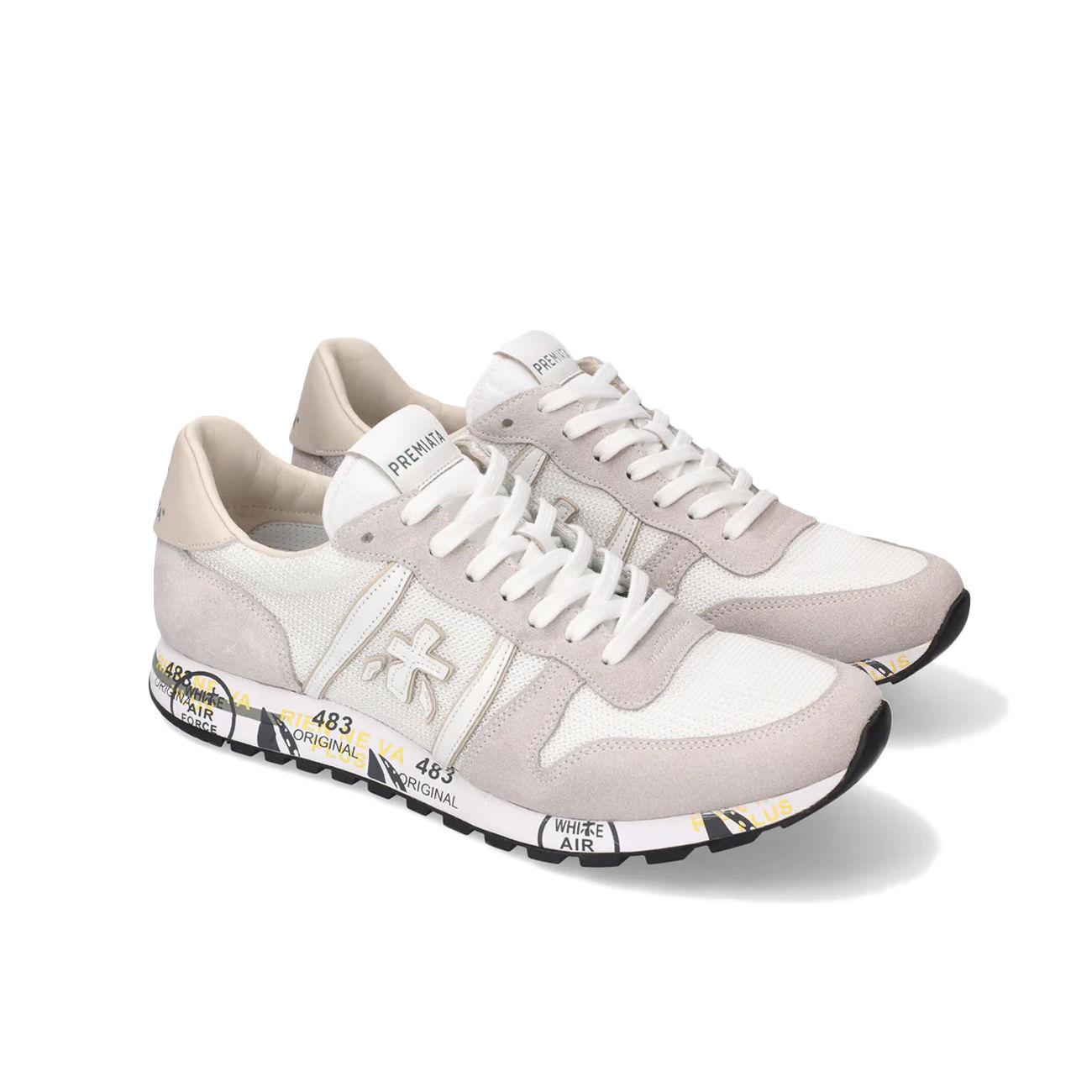 SNEAKERS U. RUNNING SLIM PREMIATA ERIC VAR 6139 WHITE/LIGHT GREY PREMIATA 