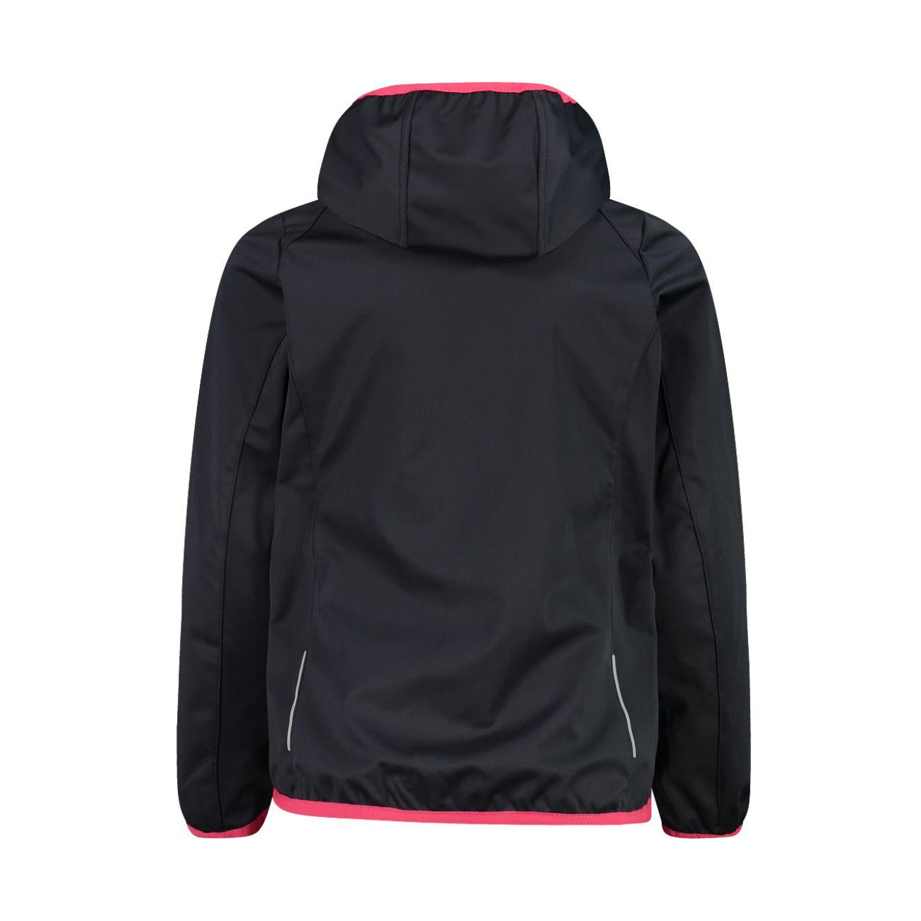 Giubbotto Softshell Bimbo Antracite Fragola 39A5115 05UGANTRACITE.FRAGOLA CMP 