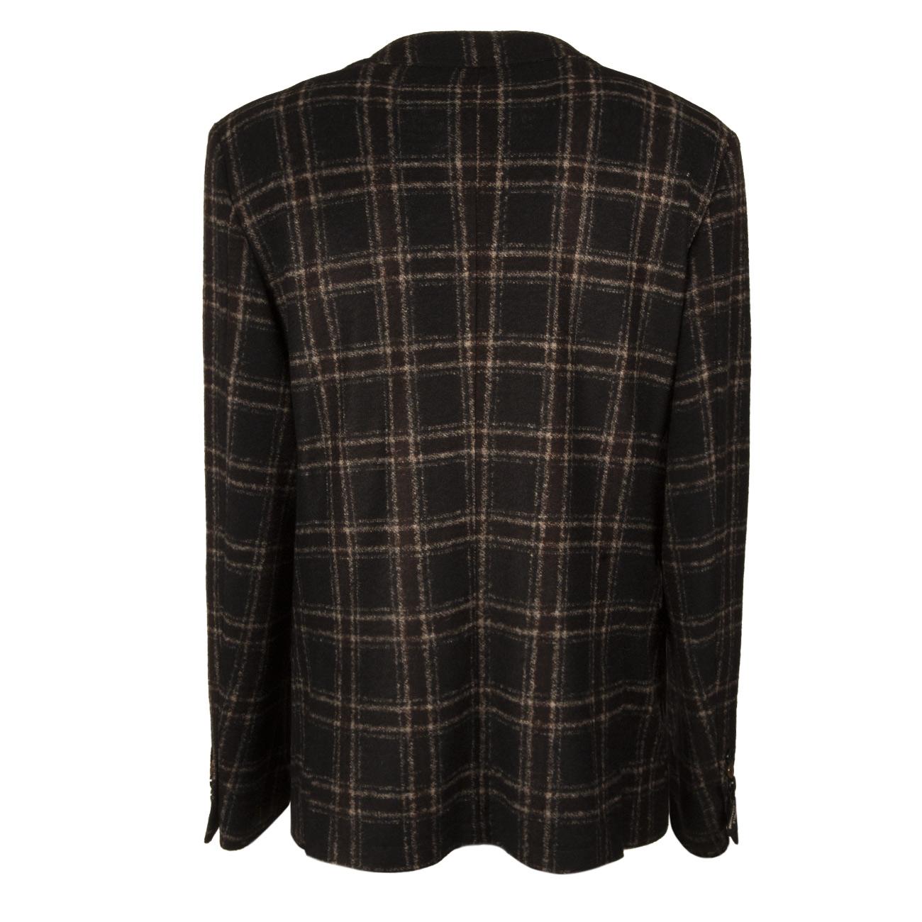 Giacca Tambora Uomo Blu Moro G2977E7753906 23BLU/MORO DANIELE ALESSANDRINI 