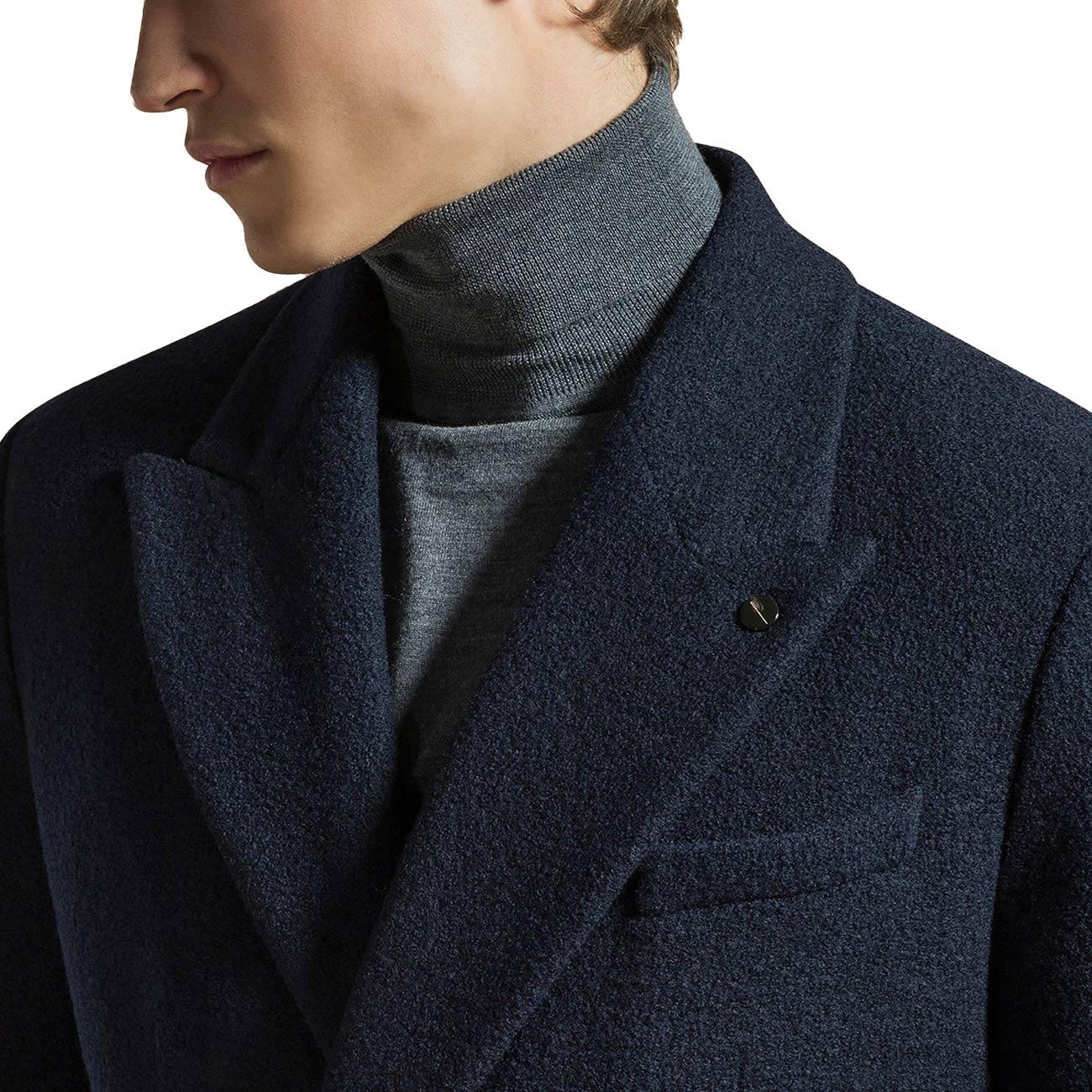 Cappotto Doppiopetto Effetto Casentino YALETOW 1638 511 B LU CRUNA 