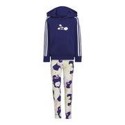 Tuta Flower Print Bimba Legacy Indigo HC4601 LEGACYINDIGO ADIDAS 