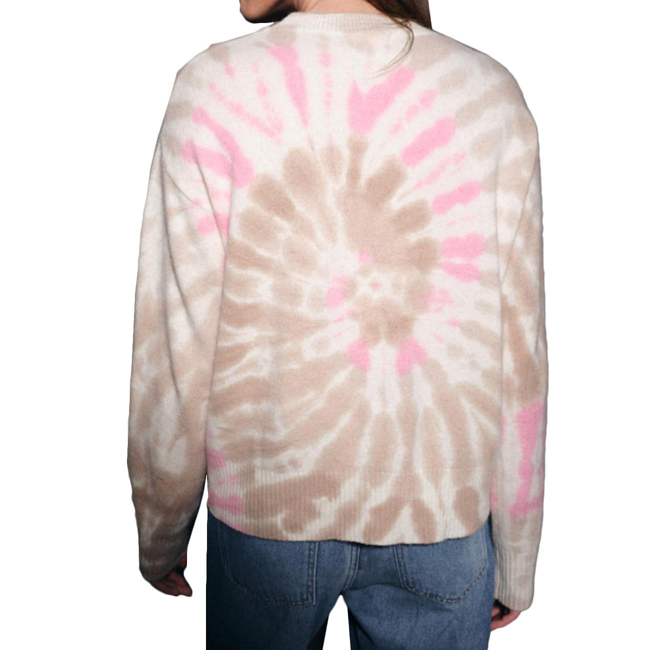 Maglione Malabar Collector Beige/Fucsia MHE260 53 BEIGE FUCSIA MA PETITE CAPSULE 