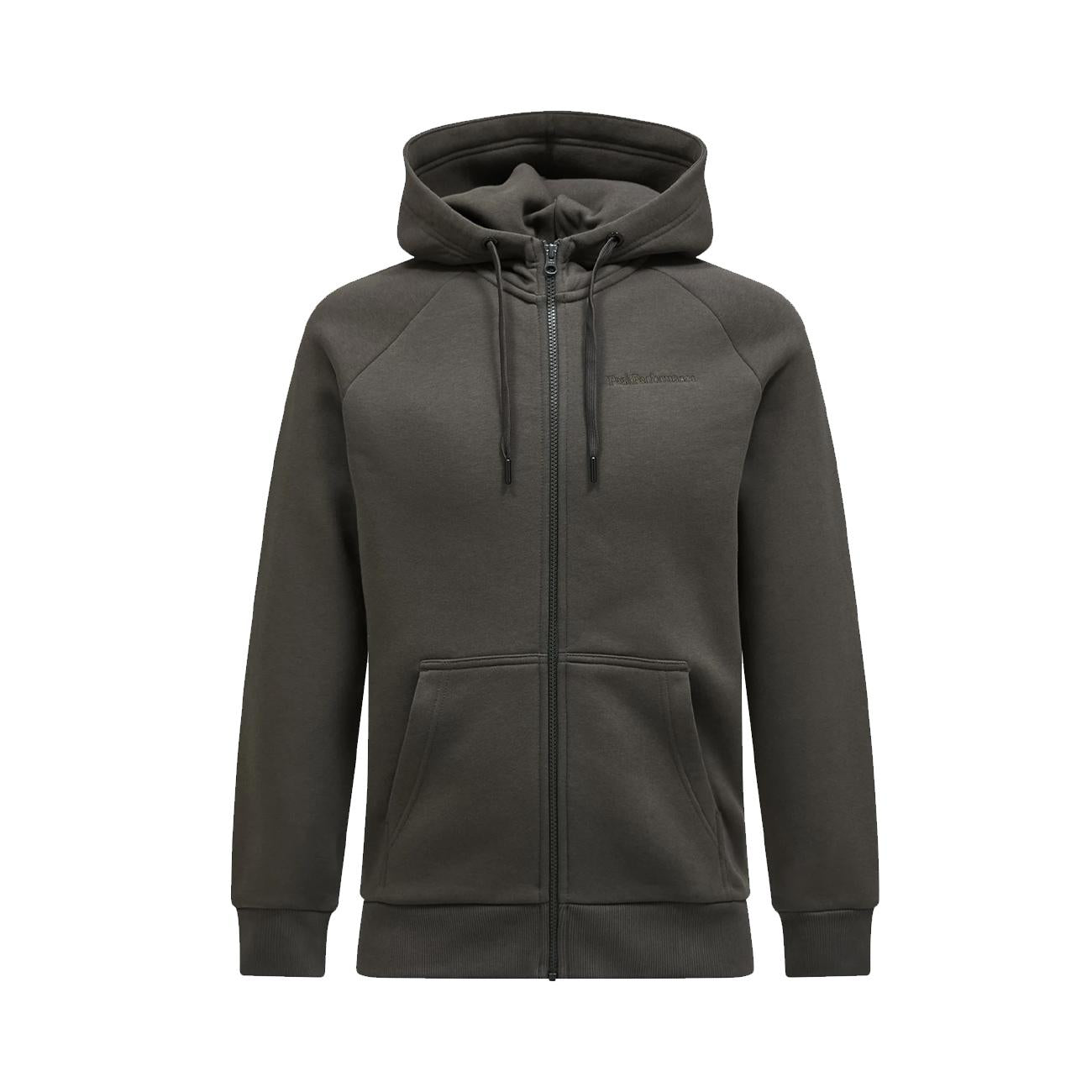 Felpa Original Small Logo Uomo Olive Extreme G78777 110 OLIVE EXTREME PEAK PERFORMANCE 