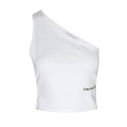 TOP D. MONOSPALLA IN JERSEY MILANO CKJ J20J220788 YAF/BRIGHT WHITE CALVIN KLEIN JEANS 