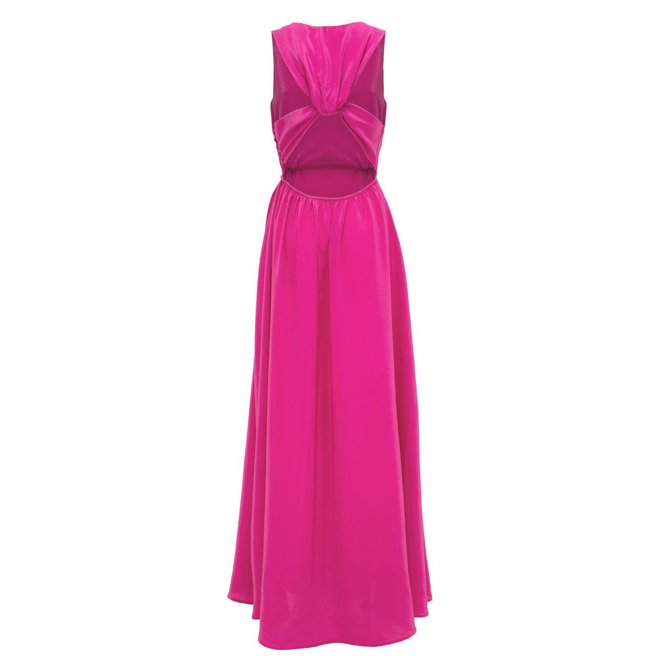 Abito Smanicato FTE23AB074.0SE0013 0652/MAGENTA FEDERICA TOSI 