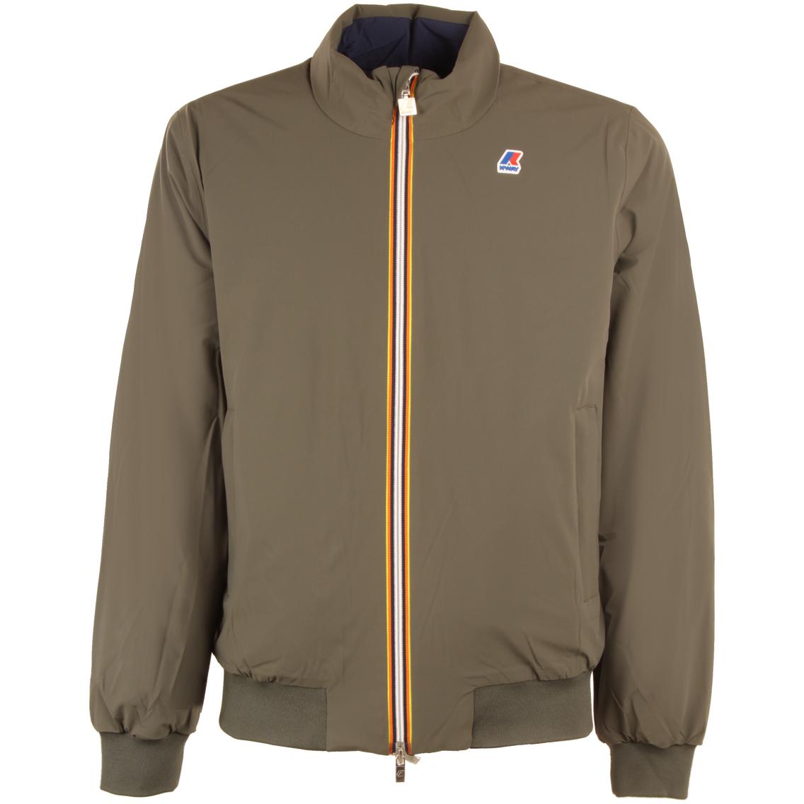 Giacca Arsene Warm Double Corto Uomo Green Blackish K7111HW AF1 GREEN BLACKISH/BI K-WAY 