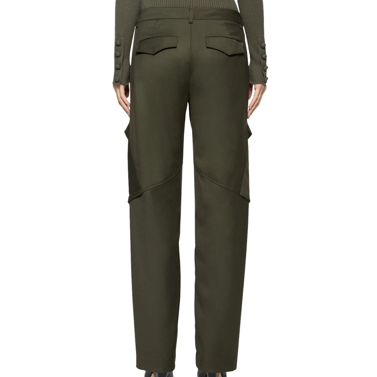 Pantaloni Cargo Camila DP700 OS0105D XXX 633 VERDE DONDUP 