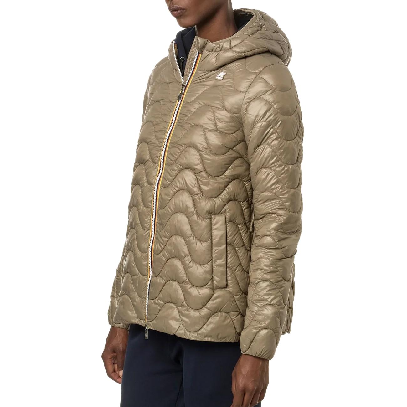 Giubbotto Madlaine Eco Warm Donna Beige K5126JW WG9 BEIGE K-WAY 
