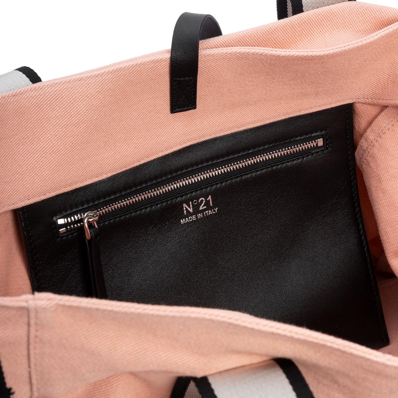 Shopping Bag In Gabardina Donna Nude N21/22EBP0915CT01 C001NUDE N°21 