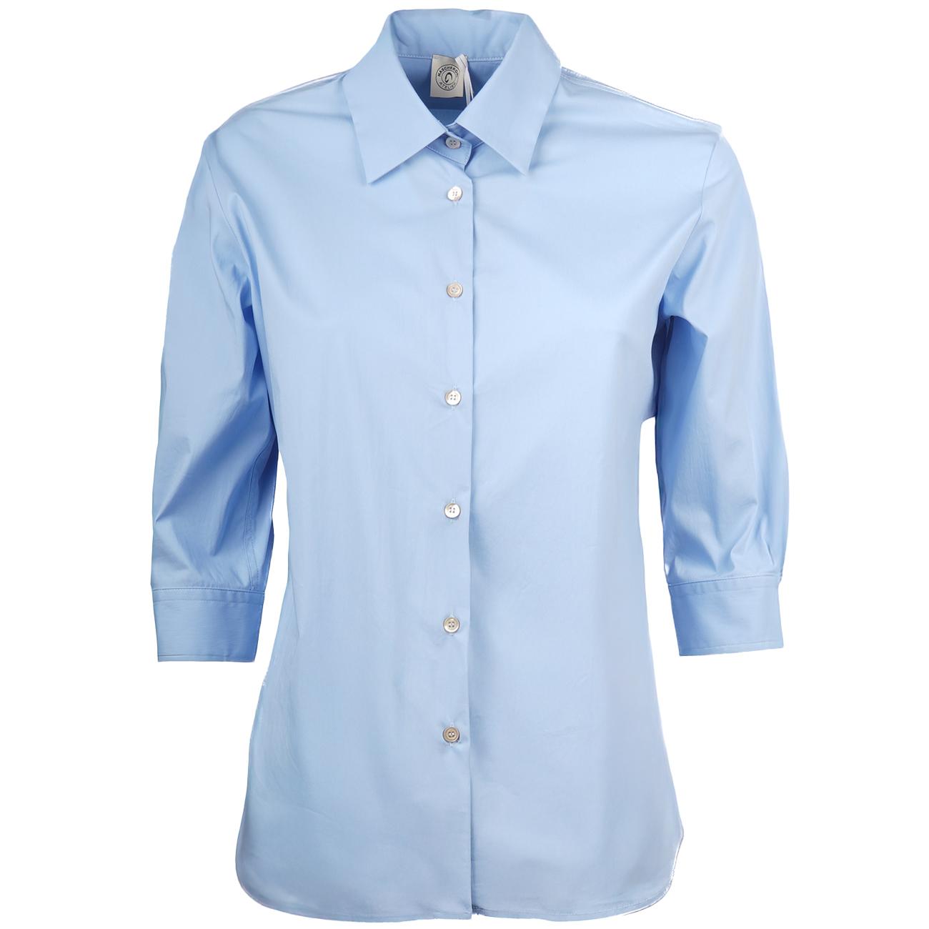 Camicia Con Manica a 3/4 0176 CELESTE MASCHERONI 