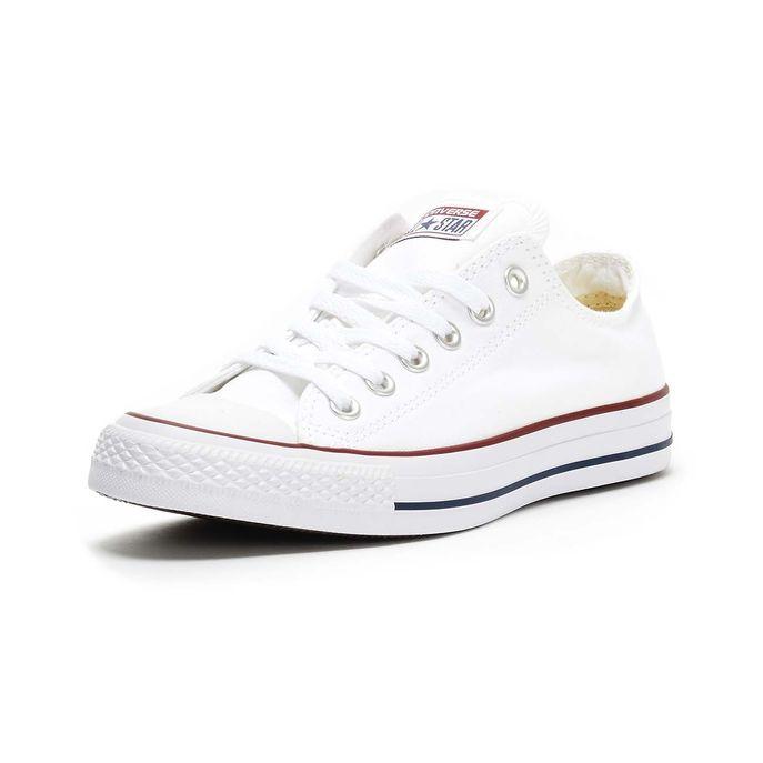 SCARPA CHUCK TAYLOR ALL STAR OX CONVERSE M7652C OPTICALWHITE CONVERSE 