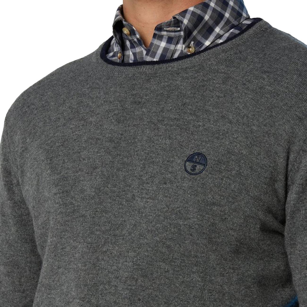  699775 0928 MEDIUM GREY MELANGE NORTH SAILS 