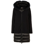Jacket Winter Hybrid Parka Fur Donna Nero W22509FT 10 NERO RRD 