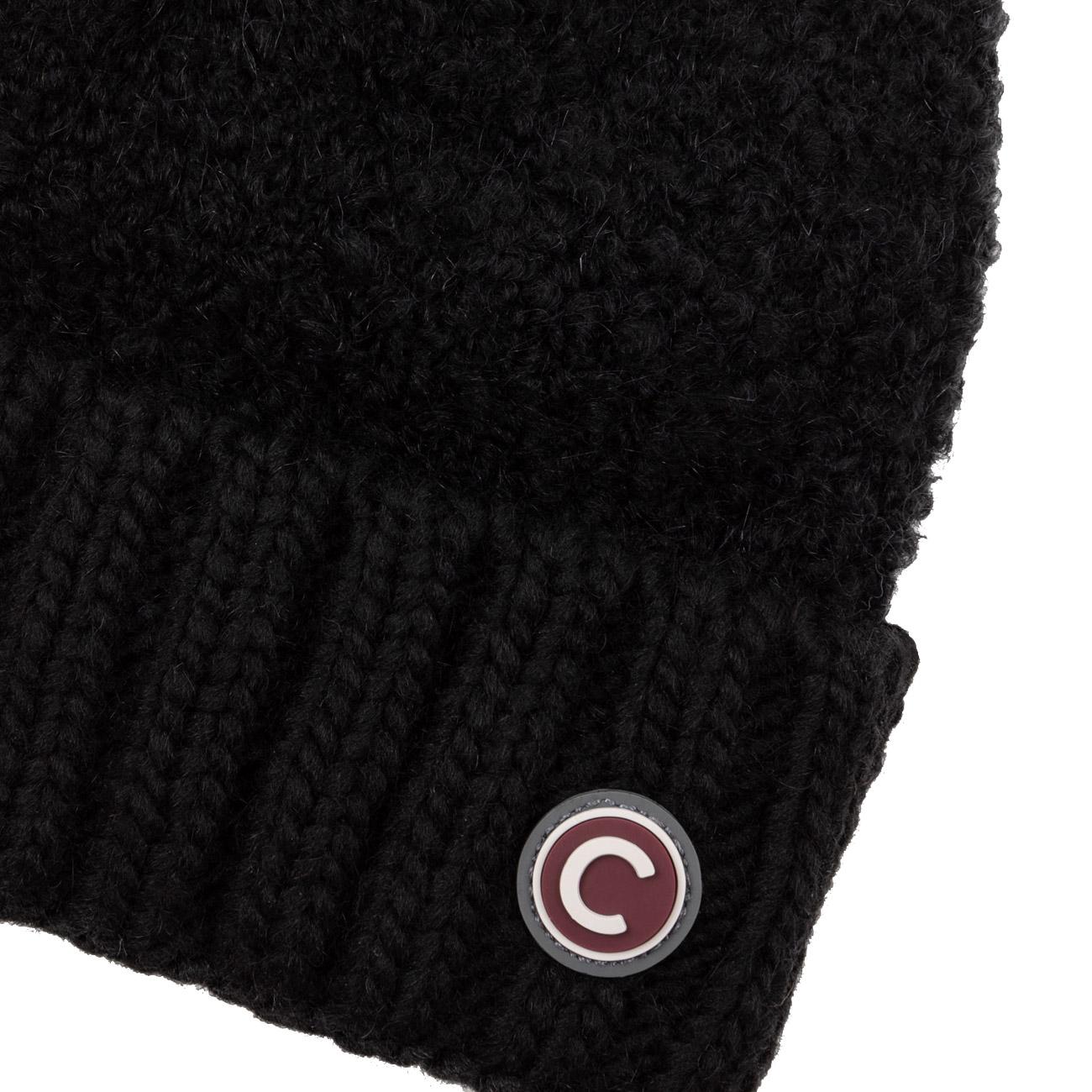 Berretto In Filato Boucle' Con Pompon Donna Nero 5029/5WJ 99 NERO COLMAR ORIGINALS 