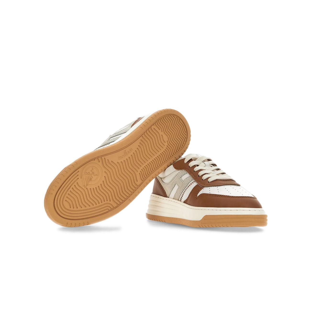 Sneakers H630 Donna Bianco Grigio Marrone HXW6300EU50OIS641J BIANCO/GRIGIO/MARRONE HOGAN 