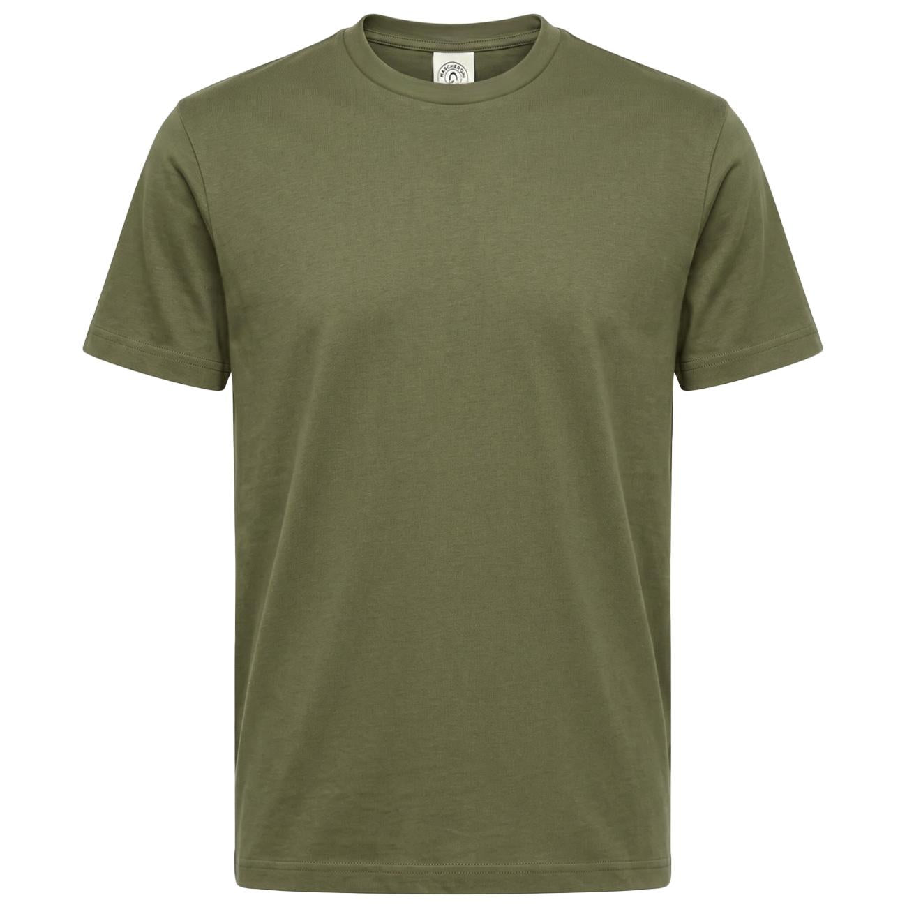 MASCHERONI T-Shirt Basica A Girocollo MAARO3177S26 1020 MILITARE 