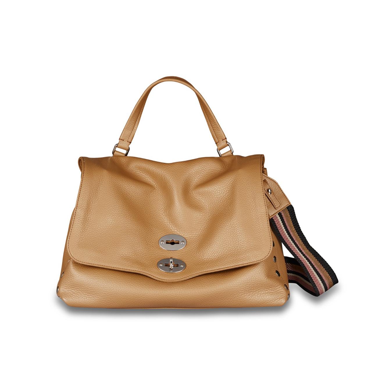 Borsa Postina M Daily Donna Cappuccino 068010 0050000 M Z0260 CAPPUCCINO ZANELLATO 