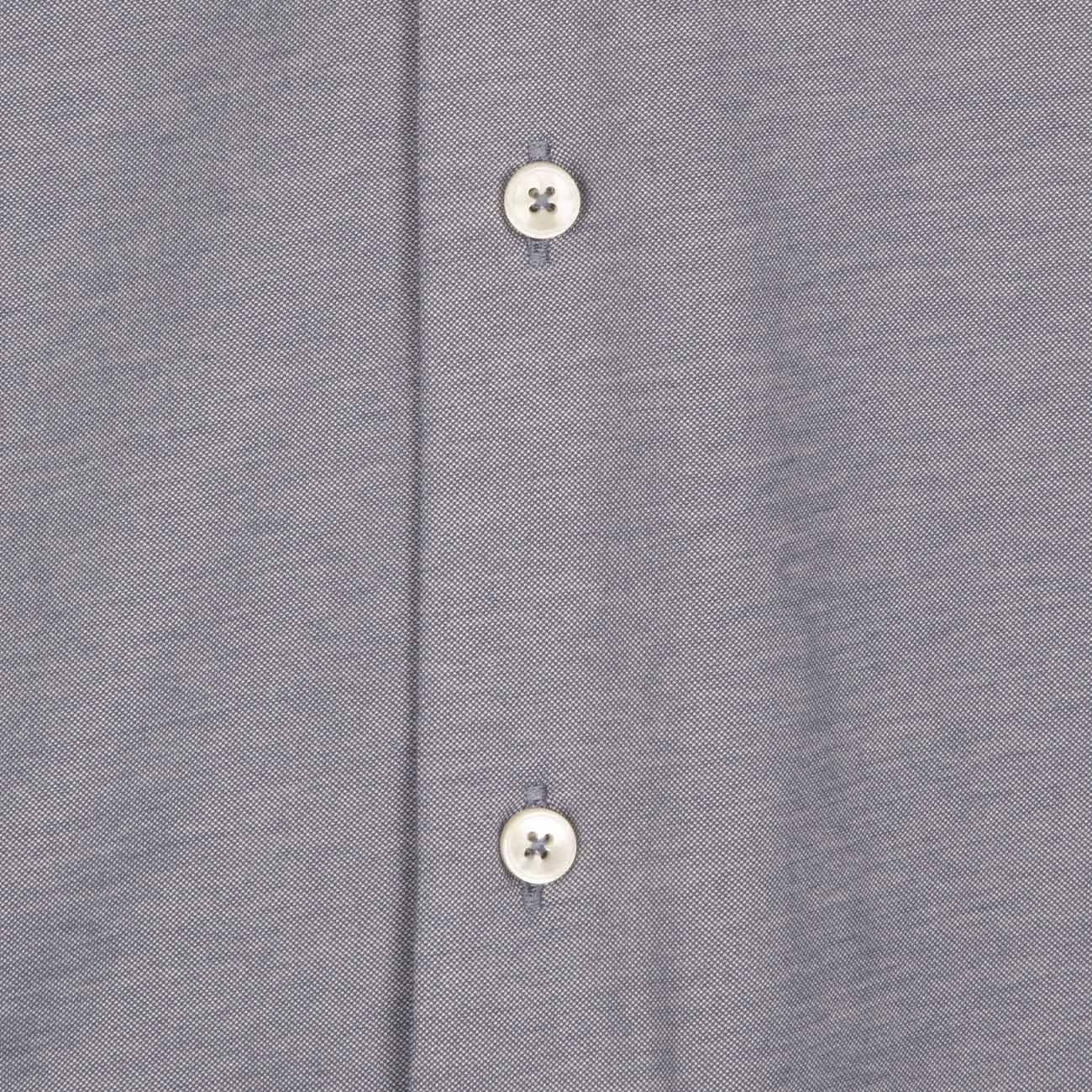Camicia Con Collo Alla Francese Uomo Blu 51645 003 BLU XACUS 