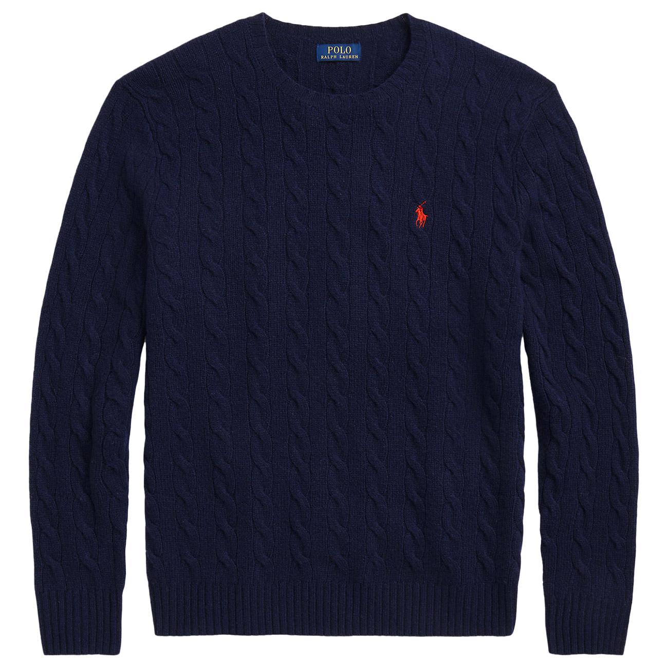 Pull In Lana E Cashmere Uomo Hunter Navy 710876762 002 HUNTER NAVY POLO RALPH LAUREN 