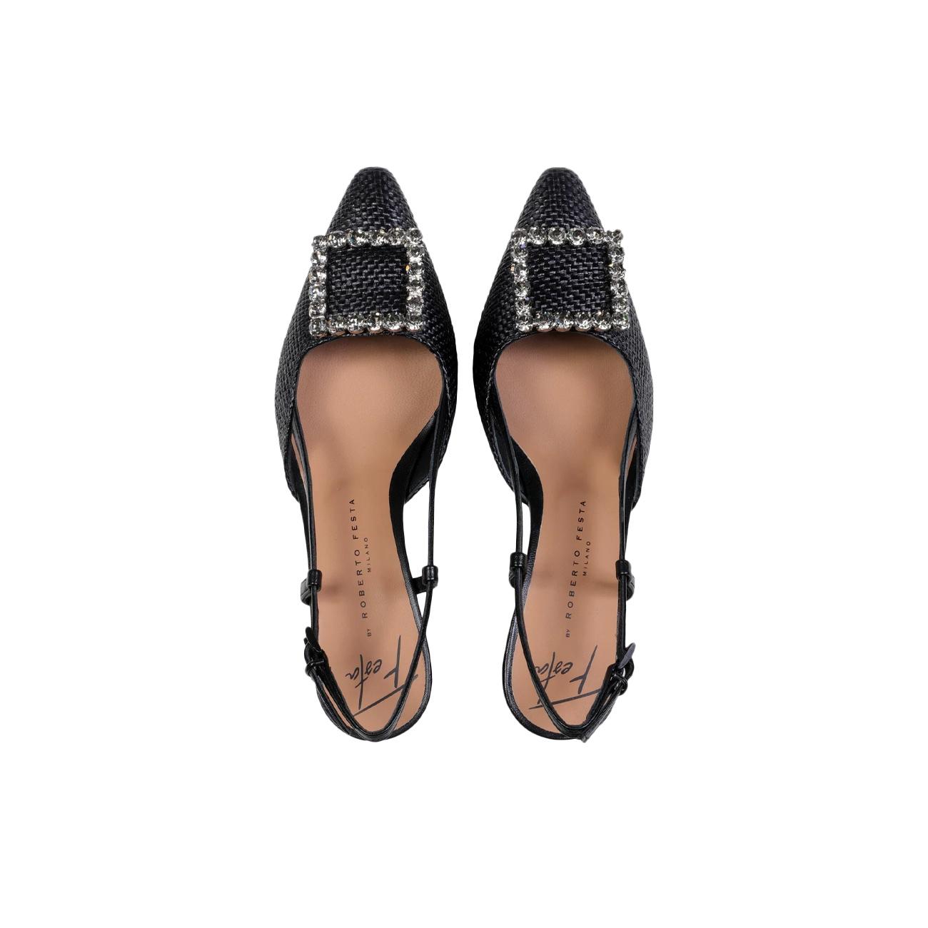 Slingback Stefi Donna Nero STEFI/315 NERO ROBERTO FESTA 