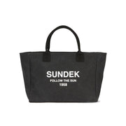 Borsa Regular Tote Donna Nero AW832ABCV500 00400 BLACK SUNDEK 