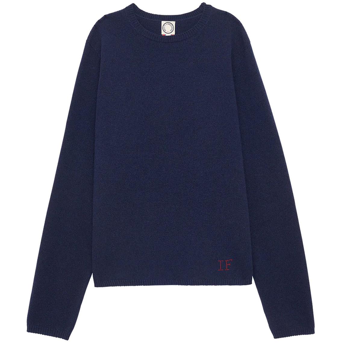 INES DE LA FRESSANGE Pull Angelina Donna Blu Navy 9K023WS002 P280 BLU NAVY 