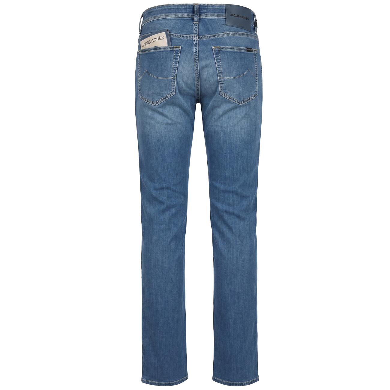 PANTALONE NICK 5 TASCHE SLIM FIT JUM_QE006 034 S3735 V2 300D LIGHT BLUE JACOB COHEN 