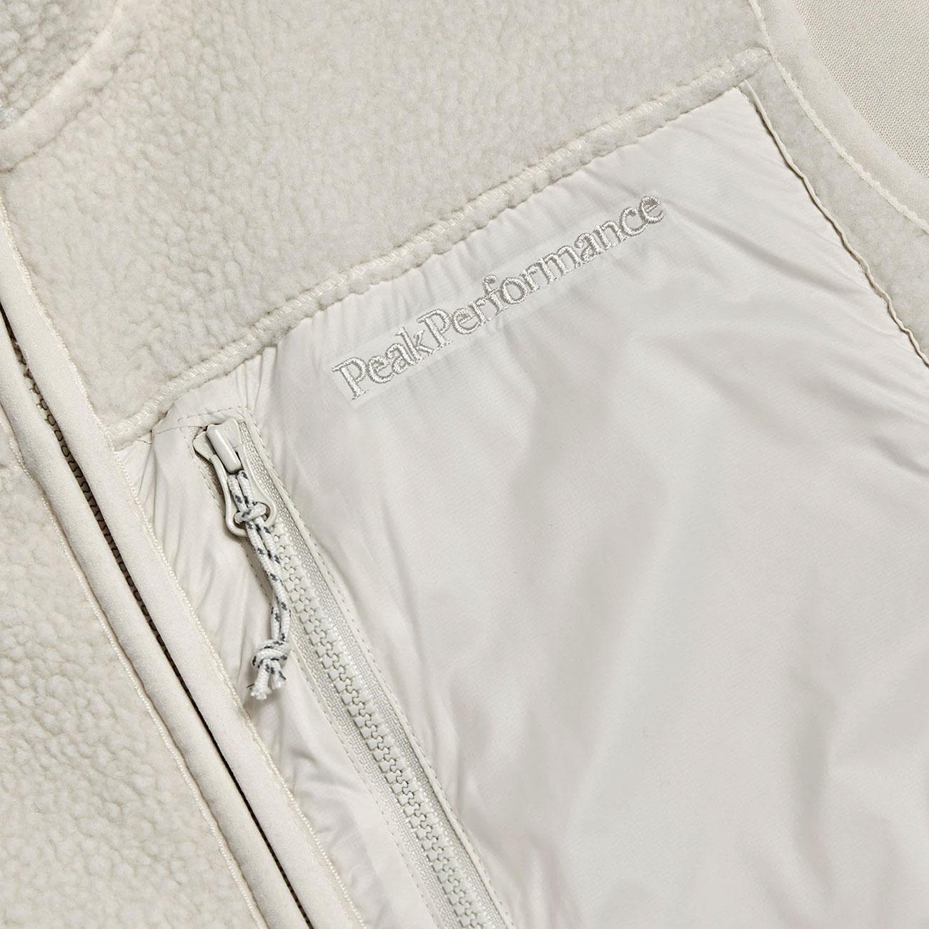 Gilet In Pile Uomo Vintage White G79710 040 VINTAGE WHITE PEAK PERFORMANCE 